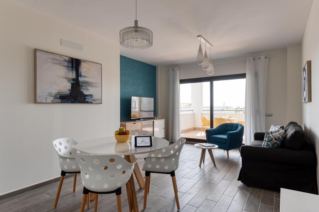 Homeforguest Apartamento En Residencia De Lujo Con Terraza Y Piscina La Guirra エクステリア 写真