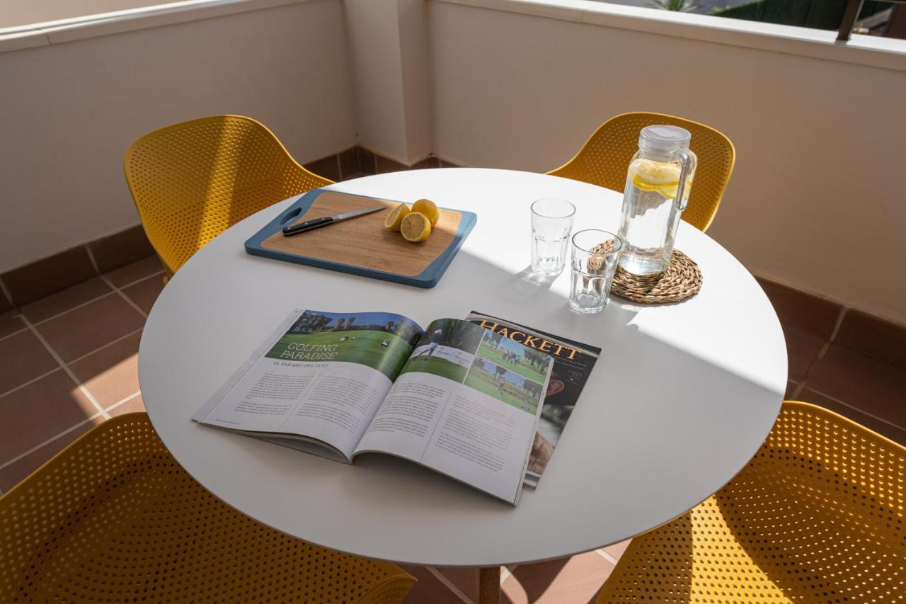 Homeforguest Apartamento En Residencia De Lujo Con Terraza Y Piscina La Guirra エクステリア 写真